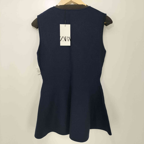 ザラ ZARA ノースリーブ ニット ドレス レディース import:M
