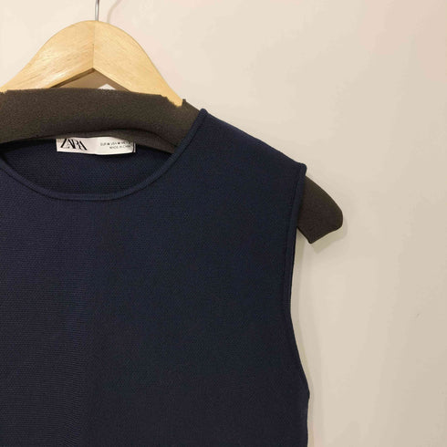 ザラ ZARA ノースリーブ ニット ドレス レディース import:M