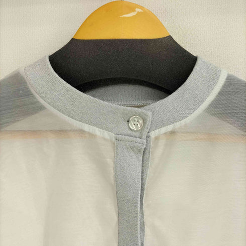 ディニテコリエ Dignite Collier シアー切替カーディガン レディース FREE