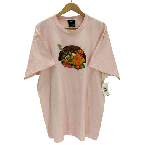 ハフ HUF 21SS アーティスト コラボ 発砲プリント グラフィック Tシャツ メンズ import:XL