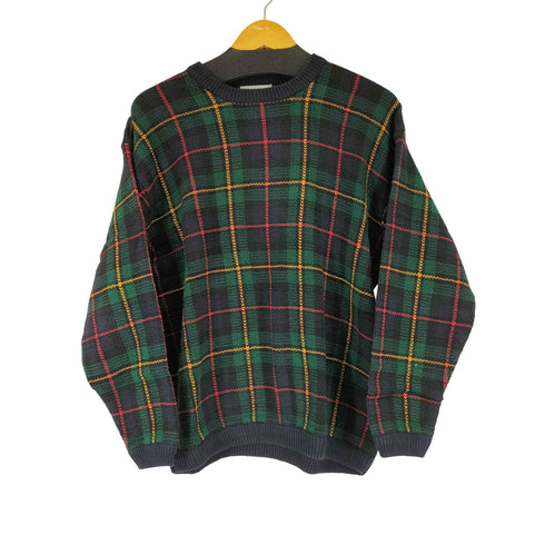 アイゾッド IZOD チェック コットンニット メンズ JPN:M