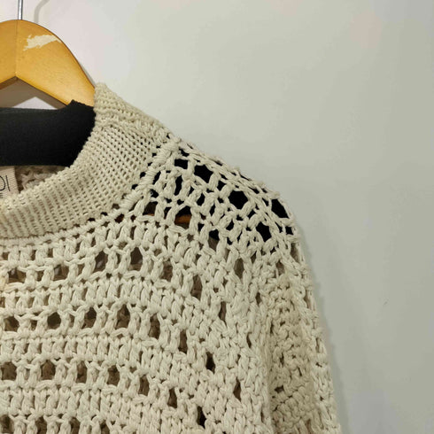 MAYDI HANDMADE 透かし編み ローゲージ ニット レディース