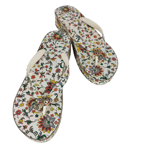 トリーバーチ TORY BURCH 花柄 ビーチサンダル レディース