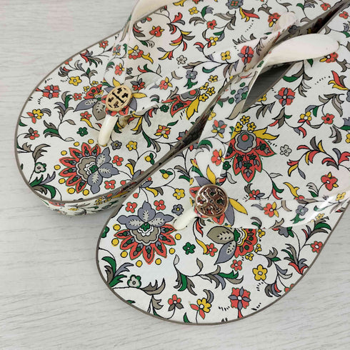 トリーバーチ TORY BURCH 花柄 ビーチサンダル レディース