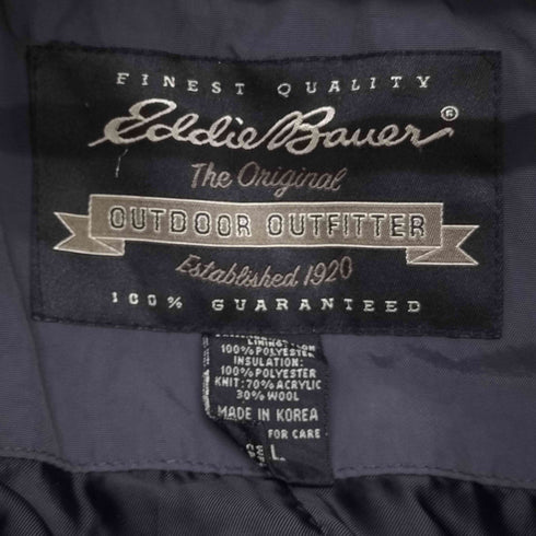 エディーバウアー Eddie Bauer 比翼 中綿ジャケット メンズ JPN:XL