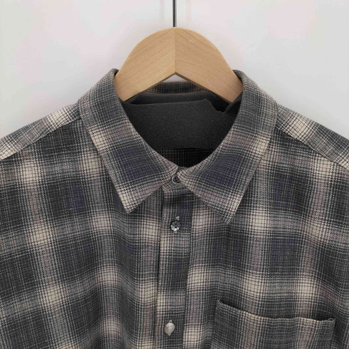 タトゥースタジオヤマダ TATTOO STUDIO YAMADA TSY ORIGINAL OMBRE CHECK SHIRTS メンズ JPN:L