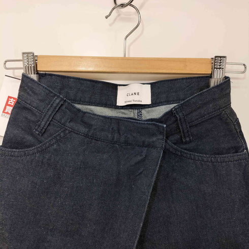 クラネ CLANE ×MINAMI TANAKA ラップ デニム パンツ レディース JPN:0