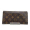 ルイヴィトン LOUIS VUITTON ポルトバルール カルトクレディ モノグラム長財布 レディース