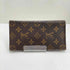 ルイヴィトン LOUIS VUITTON ポルトバルール カルトクレディ モノグラム長財布 レディース