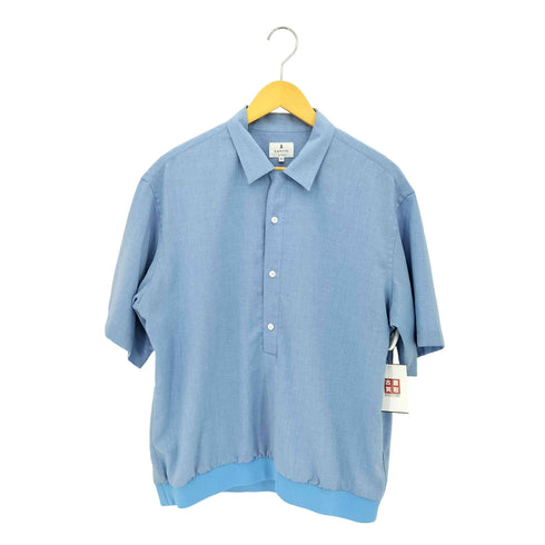 ランバンオンブルー LANVIN en Bleu 半袖 オープンカラーシャツ メンズ 50