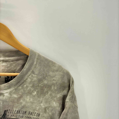MILLENNIUM FALCON ミレニアム ファルコン タイダイ染め バイカラー Tシャツ メンズ import:XL