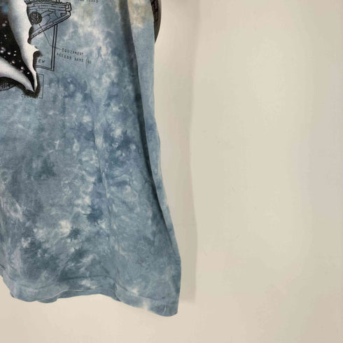 MILLENNIUM FALCON ミレニアム ファルコン タイダイ染め バイカラー Tシャツ メンズ import:XL