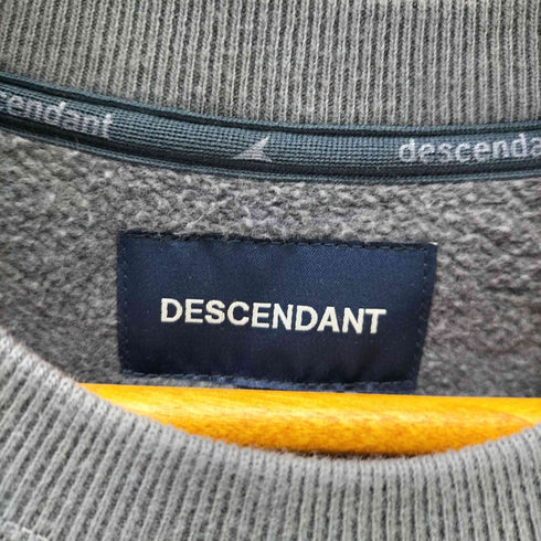 ディセンダント DESCENDANT 25AW CETUS CREW NECK PIGMENT DYE セタス クルー ネック ピグメント ダイ スウェット トレーナー メンズ 2