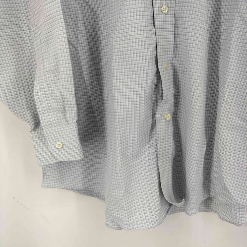 ジョスエーバンク Jos A Bank チェック柄 L/S BDシャツ メンズ