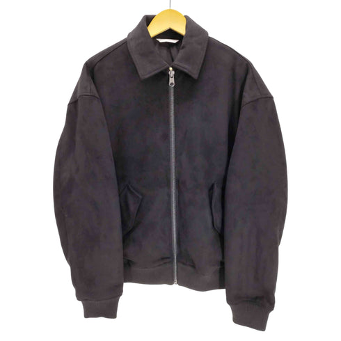 ザラ ZARA FAUX SUEDE QUILTED JACKET フェイクスエード キルティング ジャケット メンズ import:S