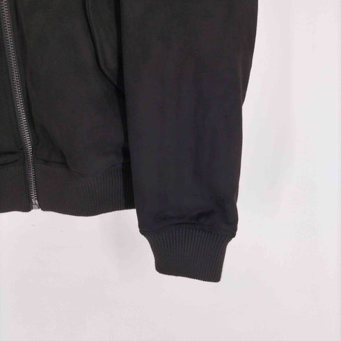 ザラ ZARA FAUX SUEDE QUILTED JACKET フェイクスエード キルティング ジャケット メンズ import:S