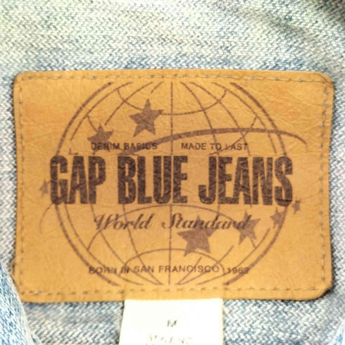 ギャップ Gap 00S デニムトラッカージャケット メンズ import:M
