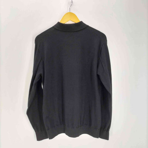 サタデーズニューヨークシティ Saturdays NYC 25AW LS Knit Polo ロングスリーブ ニット ポロ メンズ import:L