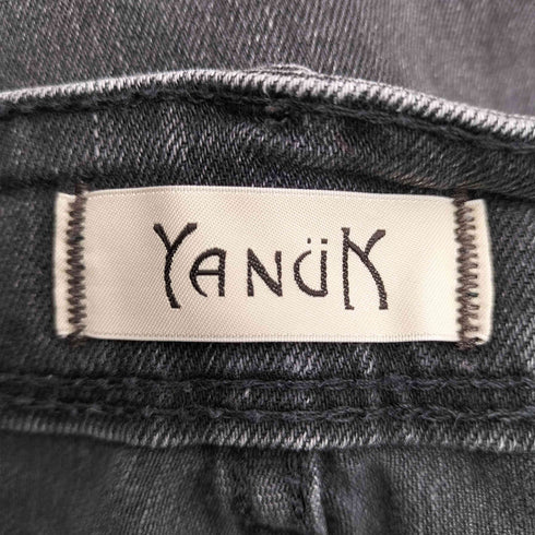 ヤヌーク YANUK ブーツカット フレアデニム ブラック レディース 27