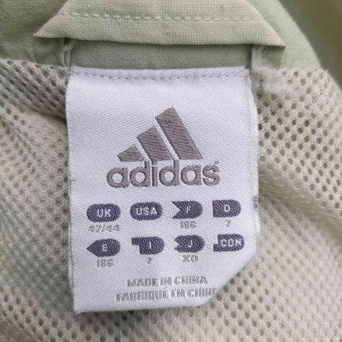 アディダス adidas 00S フロントロゴ刺繍 トラックジャケット メンズ XO