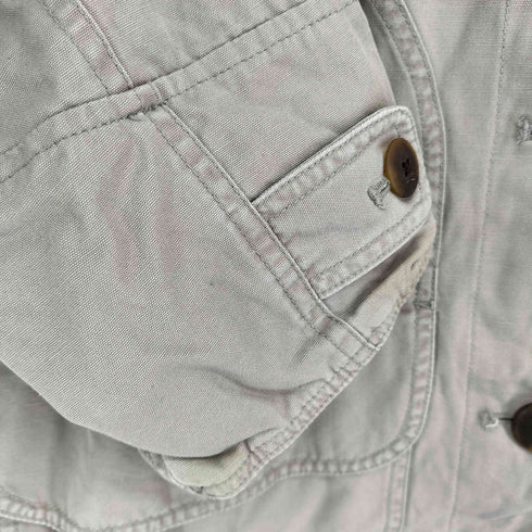 ランズエンド LANDS END 襟コーデュロイ ハンティングジャケット レディース import:S