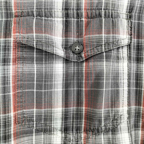 ラングラー Wrangler 90S チェック柄 L/S シャツ メンズ import:XL