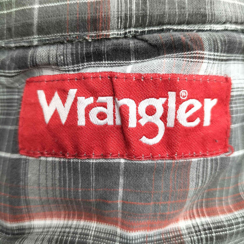 ラングラー Wrangler 90S チェック柄 L/S シャツ メンズ import:XL