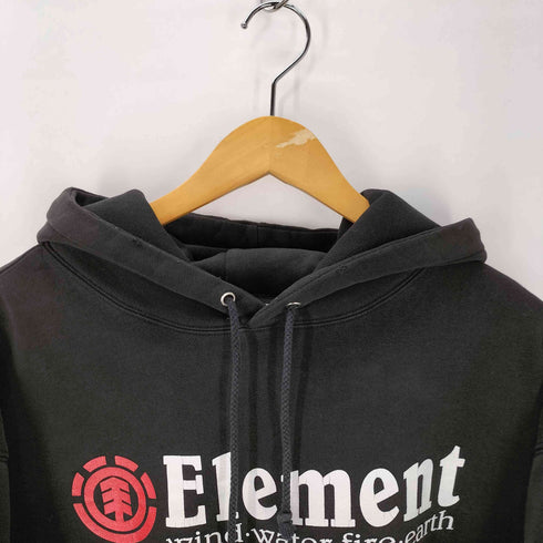 エレメント ELEMENT ロゴ プリント プルオーバー パーカー メンズ import:L