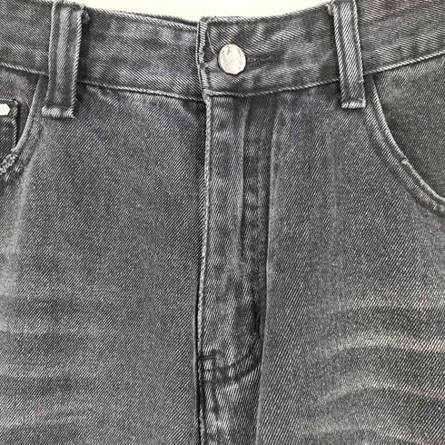 バギーショーツ クロップド デニムパンツ メンズ L