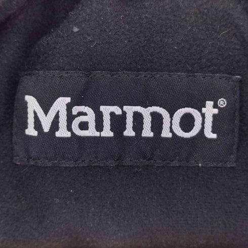 マーモット MARMOT フロントロゴ刺繍 フーデットジャケット メンズ import:L