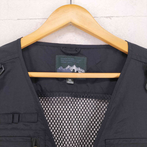 マルチポケット フィッシングベスト メンズ 3XL