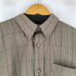 ハガークロージング HAGGAR チェック柄 L/S BDシャツ メンズ import:L