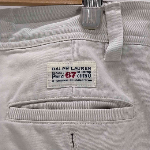 ポロバイラルフローレン Polo by RALPH LAUREN メキシコ製 POLO 67 CHINO コットンツイル チノ カーゴ パンツ メンズ 32/32