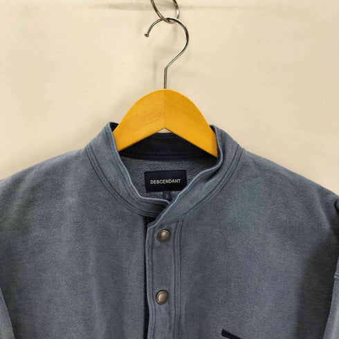 ディセンダント DESCENDANT 25AW VOIL HENLEY NECK PIGMENT DYE ヴォイル ヘンリー ネック ピグメント ダイ L/S カットソー メンズ 2