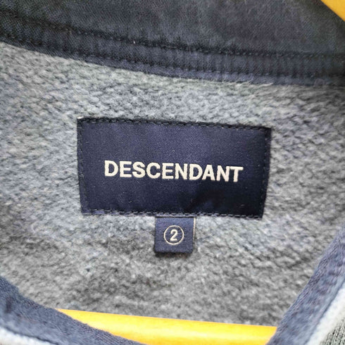 ディセンダント DESCENDANT 25AW VOIL HENLEY NECK PIGMENT DYE ヴォイル ヘンリー ネック ピグメント ダイ L/S カットソー メンズ 2