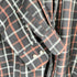 ハガークロージング HAGGAR チェック柄 L/S BDシャツ メンズ import:L