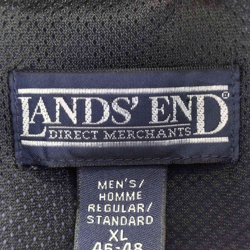 ランズエンド LANDS END 90S ハイネックナイロンジャケット メンズ import:XL