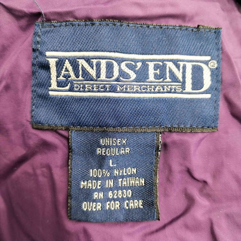 ランズエンド LANDS END 90S ナイロンアノラックジャケット メンズ import:L