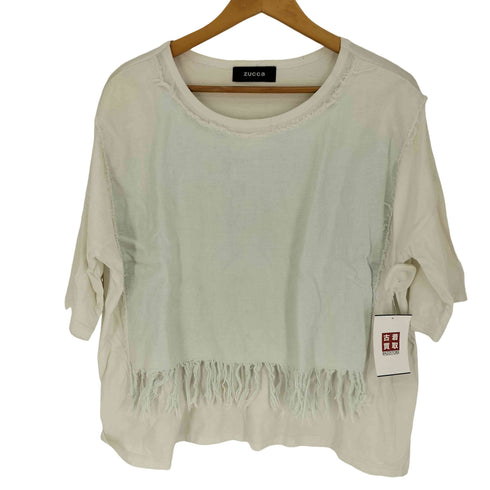 ズッカ ZUCCa フリンジレイヤードTシャツ レディース JPN:M