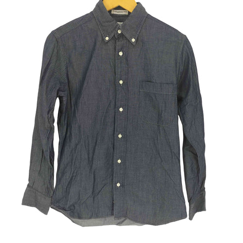 インディヴィジュアライズドシャツ individualized shirts USA製 シャンブレー L/S BD シャツ メンズ import:M