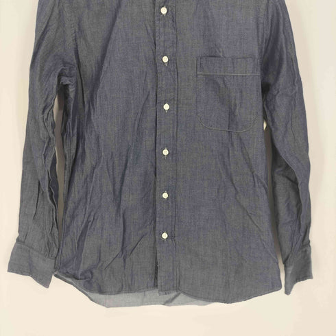 インディヴィジュアライズドシャツ individualized shirts USA製 シャンブレー L/S BD シャツ メンズ import:M