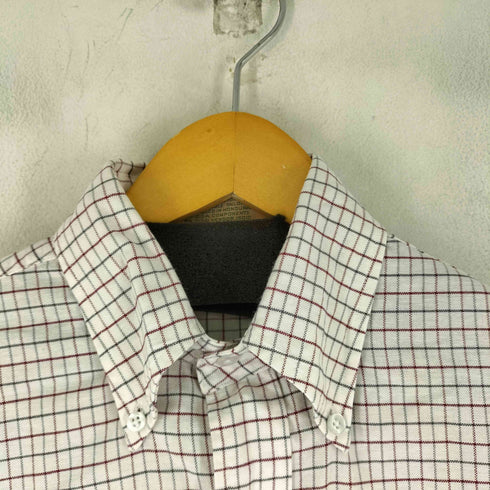 エルエルビーン L.L.Bean 80-90S L/S BD チェック シャツ メンズ 14 1/2