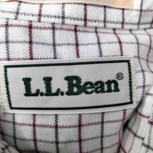 エルエルビーン L.L.Bean 80-90S L/S BD チェック シャツ メンズ 14 1/2