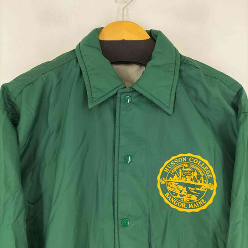プラジャック Pla-Jac 80S MADE IN USA フロントプリント コーチジャケット メンズ import:L