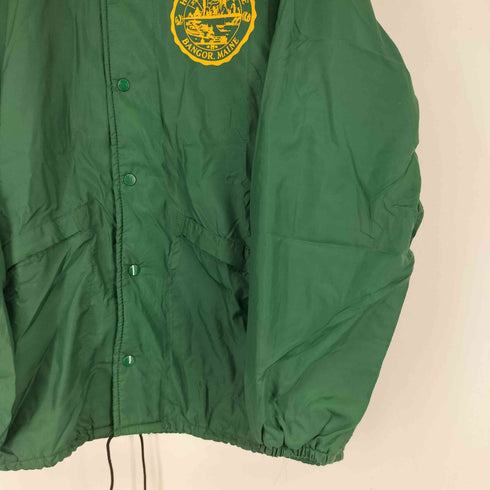 プラジャック Pla-Jac 80S MADE IN USA フロントプリント コーチジャケット メンズ import:L
