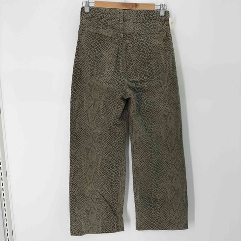 ザラ ZARA アニマル柄 デニムパンツ メンズ JPN:2