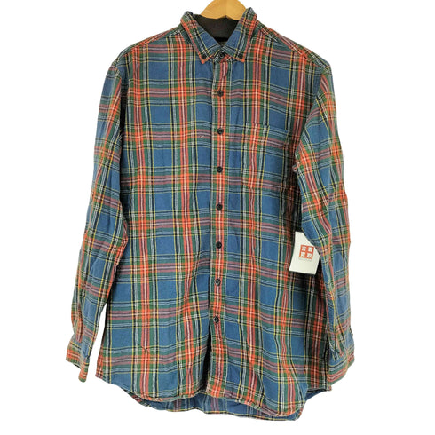 エルエルビーン L.L.Bean 00S TRADITIONAL FIT BD L/S チェックネルシャツ メンズ import:M TALL