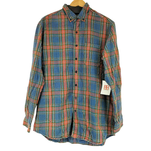 エルエルビーン L.L.Bean 00S TRADITIONAL FIT BD L/S チェックネルシャツ メンズ import:M TALL