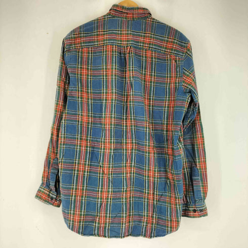 エルエルビーン L.L.Bean 00S TRADITIONAL FIT BD L/S チェックネルシャツ メンズ import:M TALL