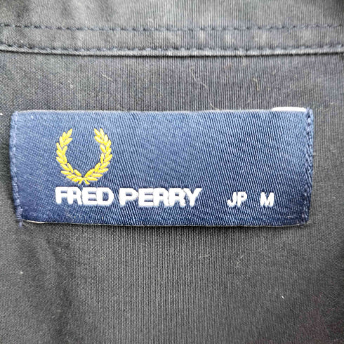フレッドペリー FRED PERRY フロントラインチェック ワンポイント刺繍 S/S BD シャツ メンズ JPN:M